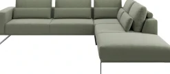 Musterring Ecksofa »JUSTB! PM100, stilvoller Lounge-Komfort von Musterring« Kollektion Bettina Zimmermann, optionaler Sitzvorzug & Fuß-Auswahl