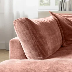 Musterring Ecksofa »Lucia bequem, elegant & zeitlos, elegante Sofa ohne Armlehnen« mit großem Longchair, verschiedene Farben, B304 x T224 cm