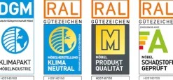 Musterring Ecksofa »LUCIAzeitlos, bequem, schöne Detailverarbeitung Breite 296cm, L-Form«