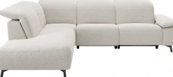 Musterring Ecksofa »MR 370, intelligenter Komfort im modernen Design« Optionale Relaxfunktion, flexible Kopfteile & klappbare Armlehnen