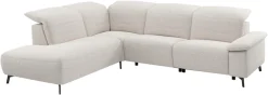 Musterring Ecksofa »MR 370, intelligenter Komfort im modernen Design« Optionale Relaxfunktion, flexible Kopfteile & klappbare Armlehnen