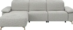 Musterring Ecksofa »MR 370, intelligenter Komfort im modernen Design« Optionale Relaxfunktion, flexible Kopfteile & klappbare Armlehnen