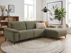 Musterring Ecksofa »MR 370, intelligenter Komfort im modernen Design« Optionale Relaxfunktion, flexible Kopfteile & klappbare Armlehnen