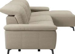 Musterring Ecksofa »MR 370, intelligenter Komfort im modernen Design« Optionale Relaxfunktion, flexible Kopfteile & klappbare Armlehnen