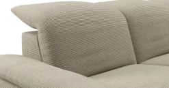 Musterring Ecksofa »MR 370, intelligenter Komfort im modernen Design« Optionale Relaxfunktion, flexible Kopfteile & klappbare Armlehnen