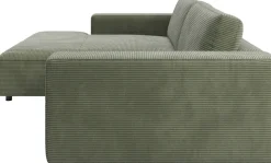 Musterring Ecksofa »MR LUCIA, Charakterstarker Lounge-Komfort von Musterring« XXL-Longchair, erstklassige Kammerkissen & zeitloser Look