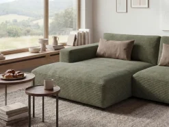 Musterring Ecksofa »MR LUCIA, Charakterstarker Lounge-Komfort von Musterring« XXL-Longchair, erstklassige Kammerkissen & zeitloser Look