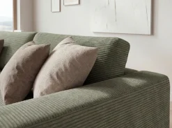 Musterring Ecksofa »MR LUCIA, Charakterstarker Lounge-Komfort von Musterring« XXL-Longchair, erstklassige Kammerkissen & zeitloser Look