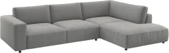 Musterring Ecksofa »MR LUCIA, Luxuriöse Wohlfühlgarnitur von Musterring« Erstklassige Kammerkissen, komfortable Umbauecke & zeitloser Look