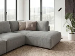 Musterring Ecksofa »MR LUCIA, Luxuriöse Wohlfühlgarnitur von Musterring« Erstklassige Kammerkissen, komfortable Umbauecke & zeitloser Look