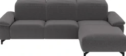 Musterring Ecksofa »MR370 mit/ohne Relaxfunktion, verschiedene Unterfederungen zur Auswahl« Farbe, Material, Sitzkomfort und Funktion wählbar, Maße 280 x 180 cm
