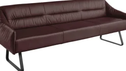 Musterring Essbank »JustB! SP500« 1 Stk. tlg. Metallkufe schwarz, verschiedene Farben, Breite 220 oder 250 cm
