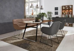 Musterring Essbank »Tavia« Schlittengestell in drei Ausführungen, Breite 180, 200 oder 220 cm