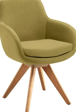 Musterring Esszimmerstuhl »Tavia« (Set) 2 Stk.Stativgestell Eiche Bianco, Drehfunktion optional, diverse Farben
