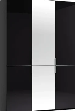 Musterring Kleiderschrank »Imola W« inkl. Einlegeböden und Kleiderstangen, mit Glas- und Spiegeltüren