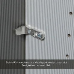 Musterring Kleiderschrank »San Diego, Kleiderschrank, Schrank, Garderobe, mit Glastüren« 1 Stk. tlg. 2-türig (gedämpft), 2 Böden, 1 Kleiderstange, Chromgriffe