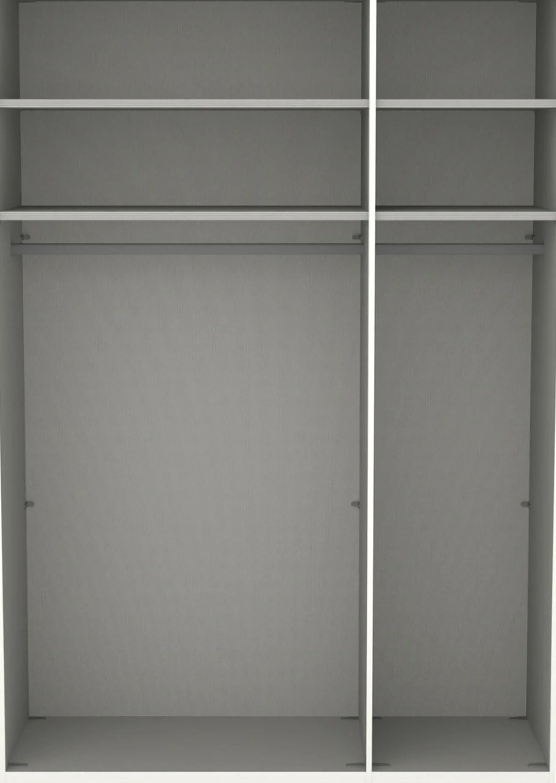 Musterring Kleiderschrank »San Diego, Kleiderschrank, Schrank, Garderobe, mit Glastüren« 1 Stk. tlg. 3-türig (gedämpft), 4 Böden, 2 Kleiderstangen, Chromgriffe