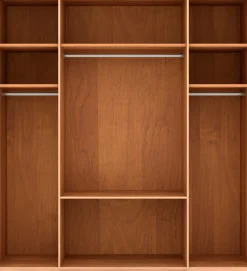 Musterring Kleiderschrank »Sorrent, Kleiderschrank, teilmassiv Eiche« mit Türdämpfern, mit Schubladen, extra Böden, MADE IN GERMANY,Türen in Eiche massiv und als Parsol-Bronze-Spiegel, mit Schubkästen