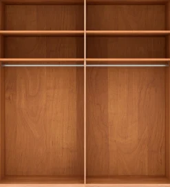 Musterring Schwebetürenschrank »Sorrent, Kleiderschrank, Schrank, Schiebetüren« Teilmassiv Eiche, MADE IN GERMANY,Türen in Eiche massiv mit Kassetten-Optik, verschiedene Maße verfügbar