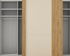 Musterring Schwebetürenschrank »Isabelle« Türen mit Lamellenoptik, verschiedene Größen und Farben, Höhe 236cm