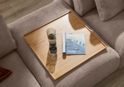 Musterring Wohnlandschaft »Lucia viel Platz, bequem, U-Form« Cord-Bezug, inklusive Kopfstütze, Gesamtbreite 524 cm