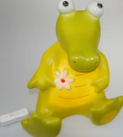 niermann LED Dekofigur »Krokodil Hector, Kinderlampe« GU10 1 Stk. Dekoleuchte Krokodil Hector, Kinderzimmer