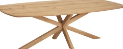 OMG Design Esstisch »Nottingham« 1 Stk. tlg. Eiche Massivholz, mit Spider-Gestell