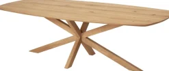 OMG Design Esstisch »Nottingham« 1 Stk. tlg. Eiche Massivholz, mit Spider-Gestell