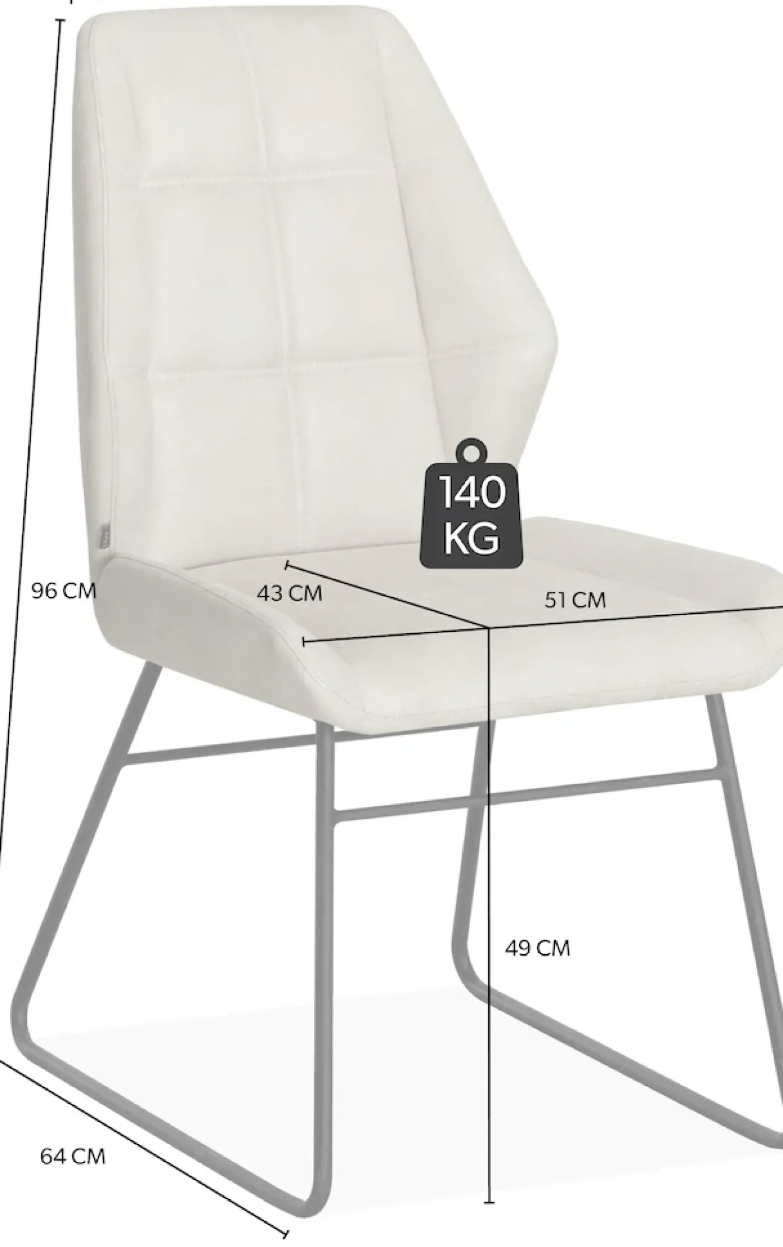 OMG Design Esszimmerstuhl »Albany« (Set) 1 Stk.Esszimmerstuhl, pflegeleichter Bezug