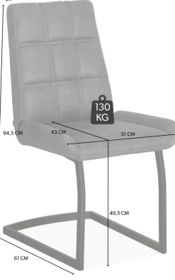 OMG Design Esszimmerstuhl »Brisbane« (Set) 1 Stk.Esszimmerstuhl, pflegeleichter Bezug