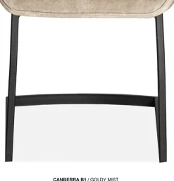 OMG Design Esszimmerstuhl »Canberra« (Set) 1 Stk.Esszimmerstuhl, pflegeleichter Samtvelour Bezug