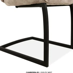 OMG Design Esszimmerstuhl »Canberra« (Set) 1 Stk.Esszimmerstuhl, pflegeleichter Samtvelour Bezug