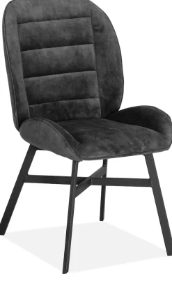 OMG Design Esszimmerstuhl »Canberra« (Set) 1 Stk.Esszimmerstuhl, pflegeleichter Samtvelour Bezug