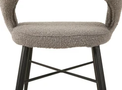 OMG Design Esszimmerstuhl »Marley« (Set) 2 Stk.mit modernem Cut-Out, Bouclé Bezug