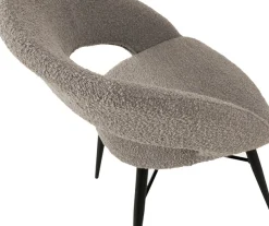 OMG Design Esszimmerstuhl »Marley« (Set) 2 Stk.mit modernem Cut-Out, Bouclé Bezug