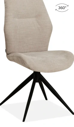 OMG Design Esszimmerstuhl »Palmas« (Set) 1 Stk.Drehstuhl mit auto-return, Moderner Bezug