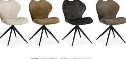 OMG Design Esszimmerstuhl »River« (Set) 1 Stk.Drehstuhl mit auto-return, mit Handgriff