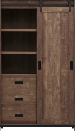 OMG Design Mehrzweckschrank »Stanley Wohnzimmerschrank« mit Schiebetür, Höhe 170 cm