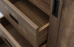 OMG Design Mehrzweckschrank »Stanley Wohnzimmerschrank« mit Schiebetür, Höhe 170 cm