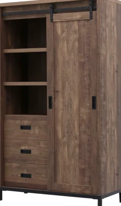 OMG Design Mehrzweckschrank »Stanley Wohnzimmerschrank« mit Schiebetür, Höhe 170 cm