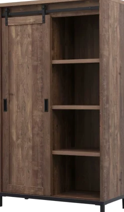 OMG Design Mehrzweckschrank »Stanley Wohnzimmerschrank« mit Schiebetür, Höhe 170 cm