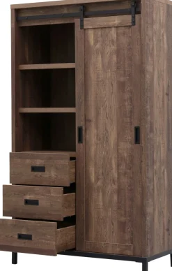 OMG Design Mehrzweckschrank »Stanley Wohnzimmerschrank« mit Schiebetür, Höhe 170 cm
