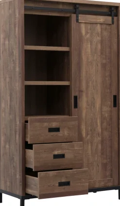 OMG Design Mehrzweckschrank »Stanley Wohnzimmerschrank« mit Schiebetür, Höhe 170 cm