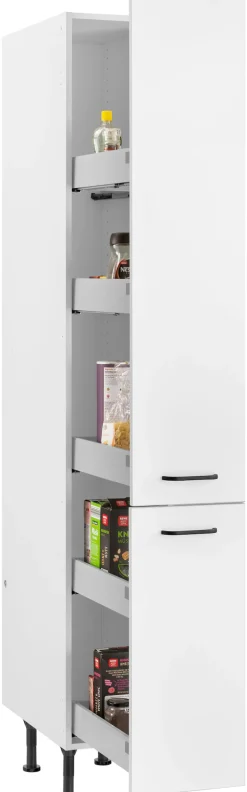 OPTIFIT Apothekerschrank »Elga« mit Soft-Close-Funktion, höhenverstellbaren Füßen, Breite 30 cm