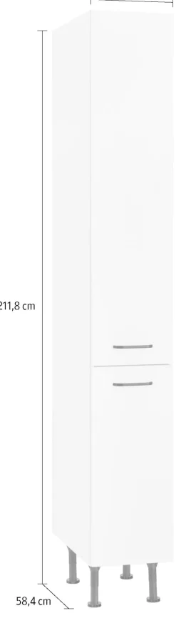 OPTIFIT Apothekerschrank »Elga« mit Soft-Close-Funktion, höhenverstellbaren Füßen, Breite 30 cm