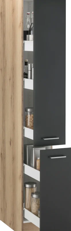 OPTIFIT Apothekerschrank »Iver« Breite 30 cm, mit 2 Auszügen, 5 Ablagen
