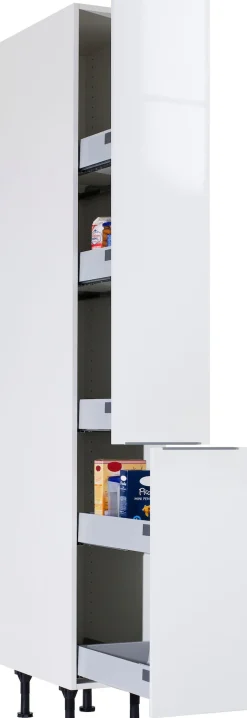 OPTIFIT Apothekerschrank »Tara« mit 2 Vollauszügen und 5 Ablagen, Soft-Close-Funktion, Breite 30 cm