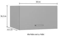 OPTIFIT Aufsatzschrank »OPTImulti« Breite 60 cm, Höhe 35,2 cm, Tiefe 57,1 cm, mit 1 Klappe