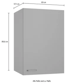 OPTIFIT Aufsatzschrank »OPTImulti« Breite 60 cm, Höhe 89,6 cm, Tiefe 57,1 cm, mit 1 Tür