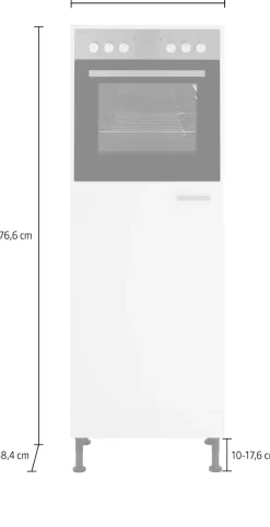 OPTIFIT Backofen/Kühlumbauschrank »Parma« Breite 60 cm